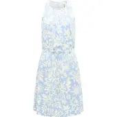 Ragwear Blusenkleid "Sanai Print YOUMODO" Eingrifftaschen Sommerkleid mit Schnürung und modischem Print