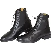 Kerbl Reitstiefelette Monaco (schwarz, Größe 40, mit weichem Innenfutter) 324570