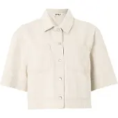 ONLY Jeansjacke in Beige - M