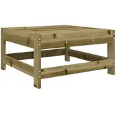 vidaXL Gartenhocker Kiefernholz Imprägniert 825491