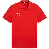 Puma Poloshirt "TEAMGOAL CASUALS POLO" Regular fit Passform, Kurzarm-Design, für Sport, 3-Knopf-Form