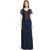 Vera Mont Abendkleid "Damen mit Stickerei" Ohne Tasche