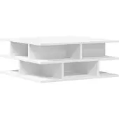 vidaXL Couchtisch Weiß 70x70x29 cm Holzwerkstoff