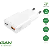 4smarts PDPlug Duos Slim, Drinnen, AC, 12 V, Weiß