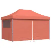 Syfax Party-Zelt Terrakotta 292 x 440 x 315 cm Oxford-Stoff