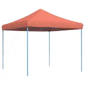 Syfax Party-Zelt Terrakotta 292 x 292 x 315 cm Oxford-Stoff
