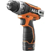 AEG BS 12C2 Li-202C, Handbohrmaschine, Bohren, Schraubendrehen, Schwarz, Orange, 6 mm, 2 cm, 1 cm