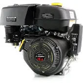 Wiltec LIFAN 190 FD-B E-Start Benzinmotor mit 15 PS Einzylinder für Kleinmaschinen & Karts, luftgekühlter 4-Takt Motor mit 25 mm Kurbelwelle, OHV-Ventilsteuerung & 420 cc Hubraum