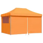 Syfax Party-Zelt Orange 292 x 440 x 315 cm Oxford-Stoff