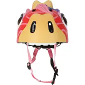 Crazy Safety Fahrradhelm für Kinder | Rote Giraffe | | EN1078