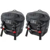 M-Wave Fahrradtaschen MANITOBA Set - 2 Seitentaschen je 12,5 Liter, wasserdic...