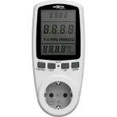Ansmann Digitaler Energiekostenmesser APM 2 Stromverbrauchszähler Energiekostenanzeiger Stromzähler