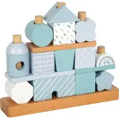 Small Foot Stapelhaus blau 1 St
