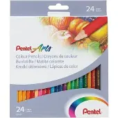 Pentel Pieštukai spalvoti ARTS CB8 24 spalvų