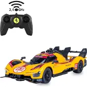 Jamara Ferrari 499P-N83 1:24 gelb 2,4GHz