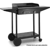 Forge Adour CHOA 60, Gerade, Wagen, Schwarz, Rechteckig, Stahl, 2 Rad/Räder