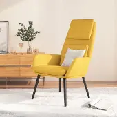 vidaXL "im " Relaxsessel Senfgelb Stoff - Fernseh- & Relaxsessel CC15177