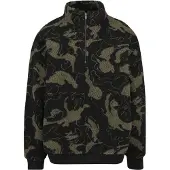 Urban Classics Oversize Muster-Teddy-Troyer oliveswirl