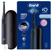 Oral-B iO Series 2 Elektrische Zahnbürste, 3 Putzmodi, Drucksensor, Timer, mit Reiseetui, Blau