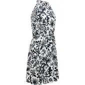Ragwear A-Linien-Kleid "Angylee Print YOUMODO" Eingrifftaschen Leichtes Sommerkleid mit Bindegürtel