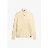 Superdry Vintage Ribbed Henley Pullover