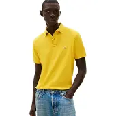 Tommy Hilfiger Poloshirt 1985 MW0MW17770 Gelb Regular Fit