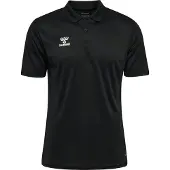 Hummel Essential Kurzarm-poloshirt Schwarz M Mann Schwarz M
