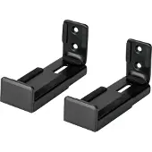 Logilink Soundbar-Wandhalterung, für 9–15,4 cm breite, max. 15 kg, Schwarz, Wandhalterung, Acrylnitril-Butadien-Styrol (ABS), Stahl, Schwarz, 15 kg, 9 cm, 15,4 cm