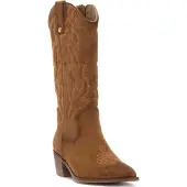 Xti für Damen. 14430802-CAMEL Stiefel 144308 braun (39), 3 bis 5 cm, Reißverschluss, Lässig