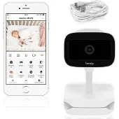 Lionelo Babyphone Babyline Go Steuerung der Kamera über Ihr Handy, Möglichkeit, Fotos und Videos aufzunehmen - weiß