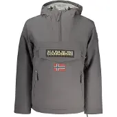 Napapijri Jacke Men Rainforest Pocket 2 Dark Grey Solid-M