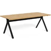 Ebuy24 Bristol Esstisch 100x200cm natur.