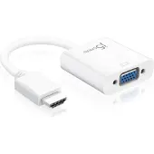 J5 create JDA213-N HDMI zu VGA Adapter, 0,1 m, HDMI, VGA, Männlich, Weiblich, 1920 x 1080 Pixel