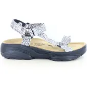 Xsensible Sandalen Passiflora Stretchwalker Damen White / Black-Schuhgröße 38
