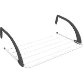 Vileda 157334, Steckbares Rack, Schwarz, Weiß, 1 Regale, 1 Stück(e)