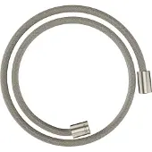 Hansgrohe AXOR ShowerSolutions Textilbrauseschlauch, 1250mm, beidseitig zylindrische Mutter, 28228800, Farbe: Stainless Steel Optic