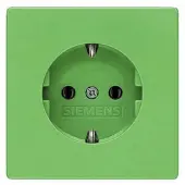 Siemens 5UB1851 DELTA style SCHUKO-Steckdose, grün