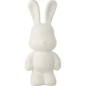 J-Line Kaninchen Eddy Polyresin Weiß Large