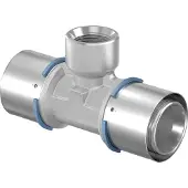 Uponor MLC pres T-stk mf.50-1-50 - til gulvvarme- og brugsvand- og radiatorsystemer