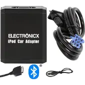 ELECTRONICX Adapter AUX Bluetooth iPhone iPod iPad Smart Fiat Auto Radio Adapter iPhone iPad iPod Versand DE
