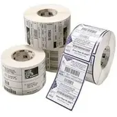 Zebra Technologies Label, Paper, 60x39mm, Thermal Transfer, Z-PERFORM 1000T, Uncoated, Permanent Ad...