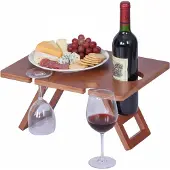 Relaxdays Picknick-Weintisch