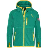 TROLLKIDS Fleecejacke "Sandefjord" in Grün - 110