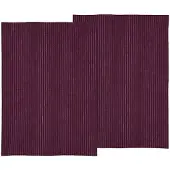 Södahl - Line Geschirrtuch, 50 x 70 cm, lila (2er-Set)