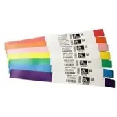 Zebra Technologies WRISTBAND, SYNTHETIC, 1X11IN 25.4X279.4MM , DT, Z BAND ULTRA SOFT, COATED, PERM...