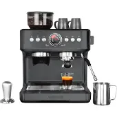 Gastroback Design Advanced Urban Duo, Espressomaschine, 2,8 l, Kaffeebohnen, Eingebautes Mahlwerk, 3000 W, Schwarz