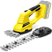 Trotec Akku-Grasschere und Strauchschere PGSS 10-20V Kantenschneider Kombigerät
