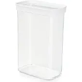 EMSA Trockenvorratsdose OPTIMA rechteckig 2,2 Liter transparent/weiß