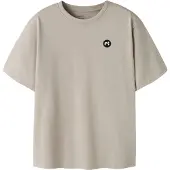 Name it Kurzarmshirt "NKMVIMO SS NREG TOP NOOS" Baumwollmischung, Jersey