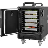 Vevor Isolierter Speisenbehälterträger Warmhaltebox für Gastronomie 75 L